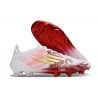 Chaussure Adidas F50 Elite FG Blanc Rouge Or