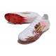 Chaussure Adidas F50 Elite FG Blanc Rouge Or