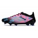 Chaussure Adidas F50 Elite FG Rose Noir Bleu