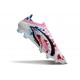 Chaussure Adidas F50 Elite FG Blanc Rose Bleu