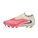 Nike Phantom 6 Low Elite FG Crampon Rouge Beige Noir