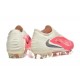 Nike Phantom 6 Low Elite FG Crampon Rouge Beige Noir