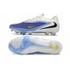Nike Phantom 6 Low Elite FG Crampon Bleu Rapide Blanc Obsidienne Foncé