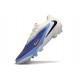 Nike Phantom 6 Low Elite FG Crampon Bleu Rapide Blanc Obsidienne Foncé