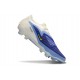 Nike Phantom 6 Low Elite FG Crampon Bleu Rapide Blanc Obsidienne Foncé