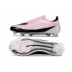 Adidas F50 Elite Laceless FG Rose Blanc Noir