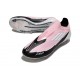 Adidas F50 Elite Laceless FG Rose Blanc Noir