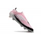 Adidas F50 Elite Laceless FG Rose Blanc Noir