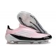 Adidas F50 Elite Laceless FG Rose Blanc Noir