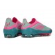 Adidas F50 Elite Laceless FG MESSI Aqua Flash Rose Lucide Cyan Lucide