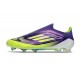 Adidas F50 Elite Laceless FG Violet Rapide Citron Lucide