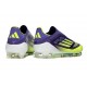 Adidas F50 Elite Laceless FG Violet Rapide Citron Lucide