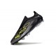 Adidas F50 Elite Laceless FG Core Noir Fer Mét. Citron Lucide