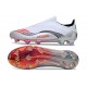 Adidas F50 Elite Laceless FG X Messi Blanc Ftwr Rouge Lucide Argent Mét