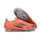 Adidas F50 Elite Laceless FG Orange Noir