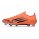Adidas F50 Elite Laceless FG Orange Noir