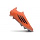 Adidas F50 Elite Laceless FG Orange Noir