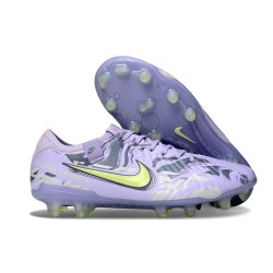 Nike Tiempo Legend X Elite FG Neuf Violet Agate Volt Très Pâle