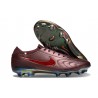 Nike Tiempo Legend X Elite FG Neuf Cramoisi