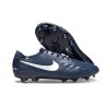 Nike Tiempo Legend X Elite FG Neuf Bleu marine Blanc