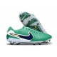 Nike Tiempo Legend X Elite FG Neuf Vert Stade Blanc Obsidienne Foncé