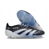 Chaussure de foot adidas Predator Elite FG Noir Blanc Bleu