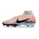 Chaussure Nike Mercurial Superfly X Elite FG Rose Bleu Noir