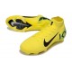 Chaussure Nike Mercurial Superfly X Elite FG Jaune Vert Noir