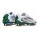 Nike Phantom 6 Low Elite FG Crampon Blanc Argent Vert