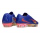 Nike Phantom 6 Low Elite FG Crampon Bleu Rouge