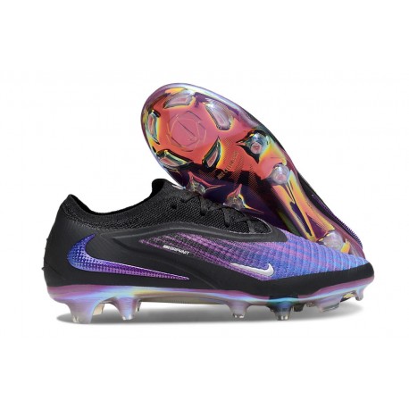 Nike Phantom 6 Low Elite FG Crampon Violet Noir