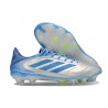 Crampons de Foot adidas Copa Pure 3 FG Bleu Halo Bleu Fusion Citron Lucide