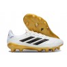 Crampons de Foot adidas Copa Pure 3 FG Blanc Ftwr Or Mat Noir
