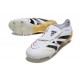 Crampons de Foot adidas Predator Elite FT SG Blanc Ftwr Or Métallique