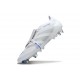 Crampons de Foot adidas Predator Elite FT SG Blanc Argent Bleu