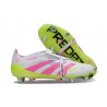 Crampons de Foot adidas Predator Elite FT SG Blanc Rose Jaune
