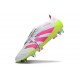 Crampons de Foot adidas Predator Elite FT SG Blanc Rose Jaune