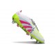 Crampons de Foot adidas Predator Elite FT SG Blanc Rose Jaune