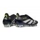 Crampons de Foot adidas Predator Elite FT SG Noir Blanc Jaune