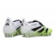Crampons de Foot adidas Predator Elite FT SG Blanc Noir Jaune