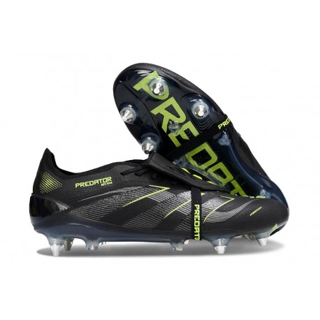 Crampons de Foot adidas Predator Elite FT SG Noir Jaune