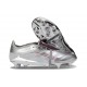 Crampons de Foot adidas Predator Elite FT SG Argent Bleu