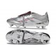 Crampons de Foot adidas Predator Elite FT SG Argent Bleu