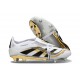 Crampons de Foot adidas Predator Elite FT SG Blanc Noir Or