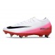 Nike Zoom Mercurial Vapor 16 Elite SG Pro Blanc Noir Rouge