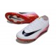 Nike Zoom Mercurial Vapor 16 Elite SG Pro Blanc Noir Rouge