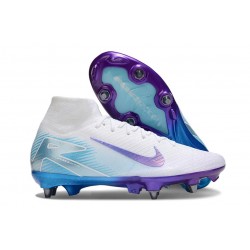 Nike Zoom Mercurial Superfly 10 Elite SG-Pro Blanc Multicolore