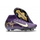 Nike Zoom Mercurial Superfly 10 Elite SG-Pro X MBAPPÉ Violet Grandiose Ivoire Pâle
