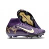 Nike Zoom Mercurial Superfly 10 Elite SG-Pro X MBAPPÉ Violet Grandiose Ivoire Pâle