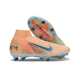 Nike Zoom Mercurial Superfly 10 Elite SG-Pro KM Orange Bleu